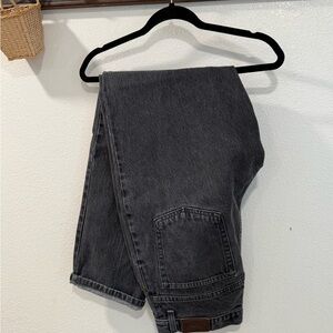 L.L. Bean Charcoal Relaxed Jeans